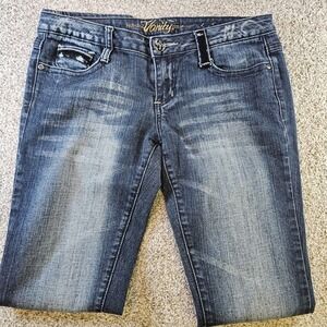 Vanity Kennedy Premium Collection Women's Bootcut Jeans 28x33 Stretch Dark Wash